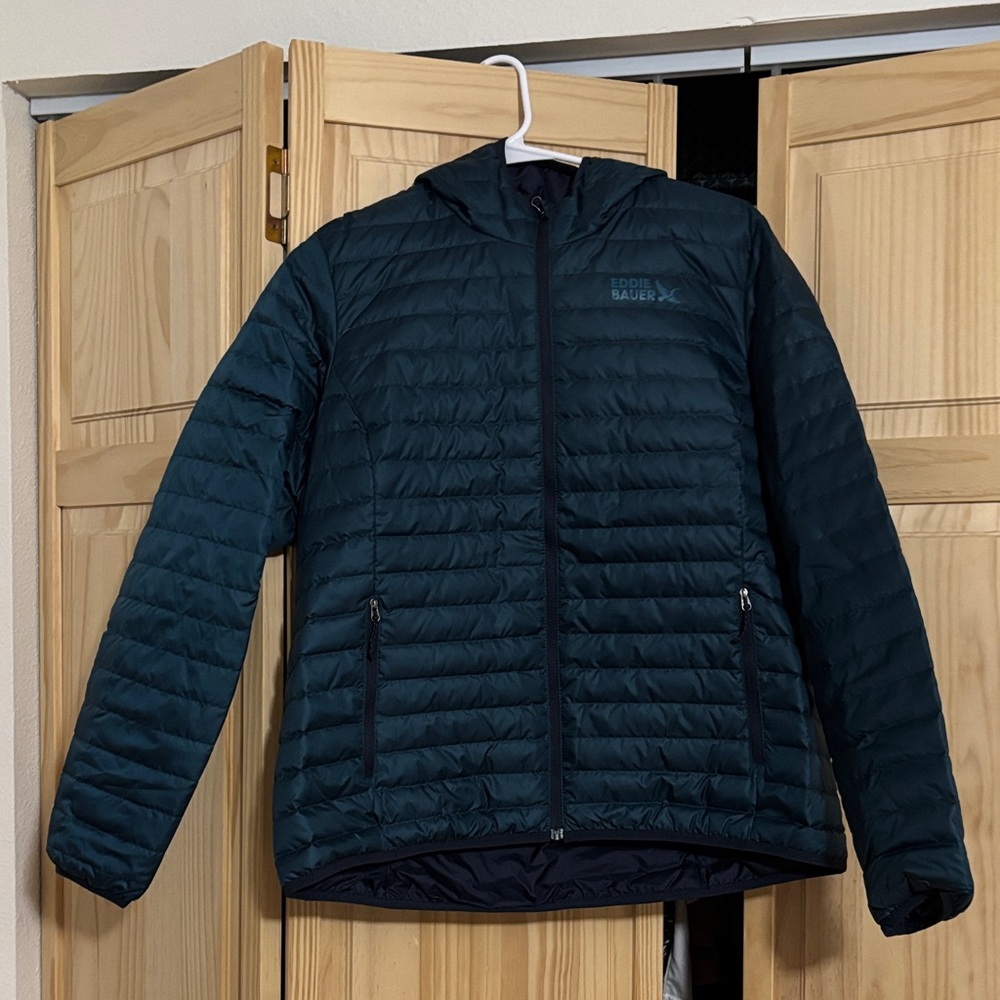 Eddie Bauer Women’s Quilted Puffer Jacket - peacock